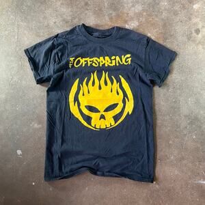 2015 the offspring tour band grunge black/yellow “coming for you” shirt men’s XS